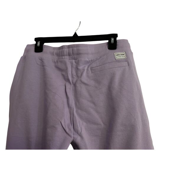 Sea-Doo Soft Terry Sweatpants – Lilac Joggers, Drawstring Waist, Size Large NWT - Picture 11 of 12
